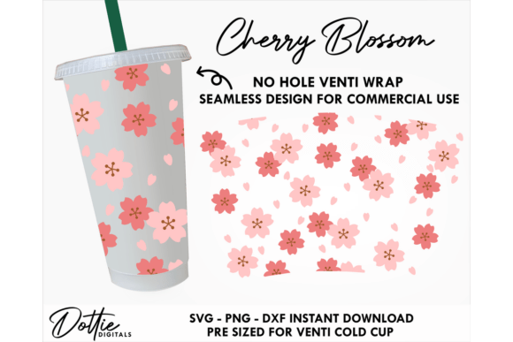 Blossom Cold Cup No Hole SVG 24oz Review