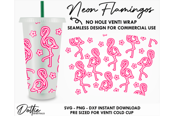 Flamingo Cold Cup SVG Design Review