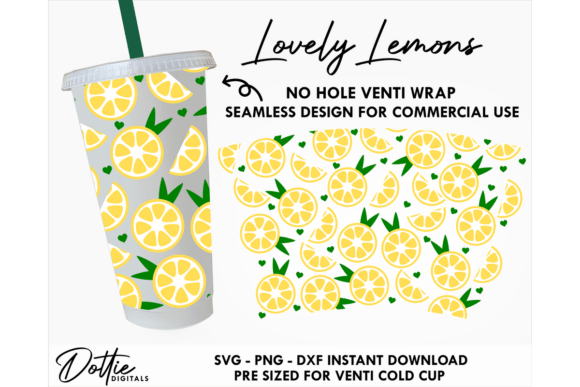 Lemon Cold Cup SVG