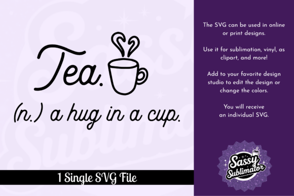 Tea a Hug in a Cup Embroidery Review